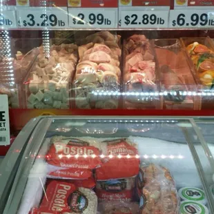 Knuckles, joints, spare parts. None of the critter goes to waste.