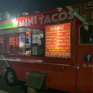 Taco Truck Window