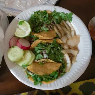 Mini Tacos (4 Asada)