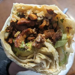 Al Pastor Super Burrito