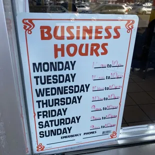 Palacio del Sabor #2 business hours