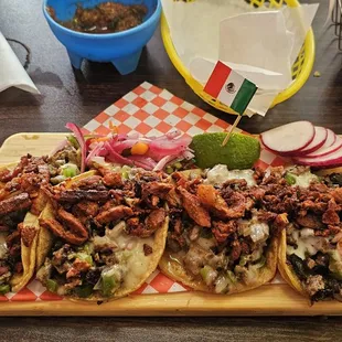 tacos, food