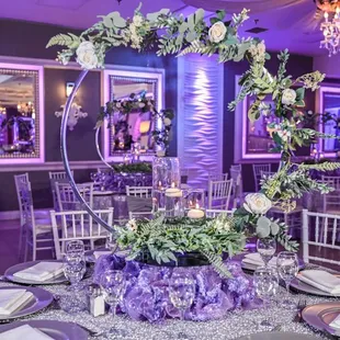 The centerpieces were perfect