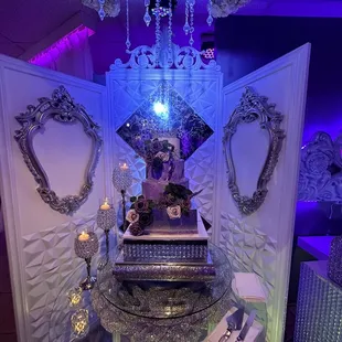 The cake was beautiful