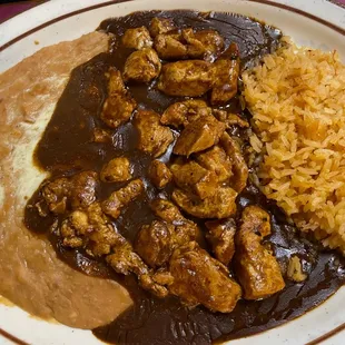Chicken mole, the bomb!!!