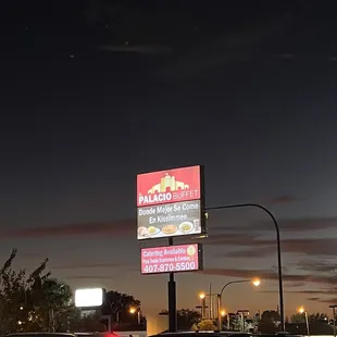 a sign for a canadian restaurant