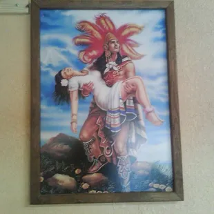 She fainted because the hot sauce was too hot , but really good!  Lol