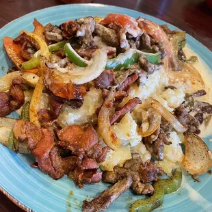 Baked Potato -- there IS potato under there!!