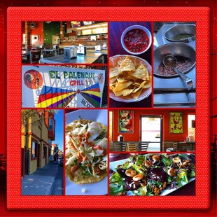 Montage of images from El Palenque Grill