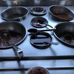 Salsa bar
