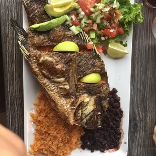 Fried Fish Plate