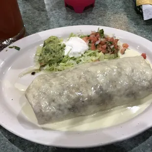 Fajita loco burrito, massive