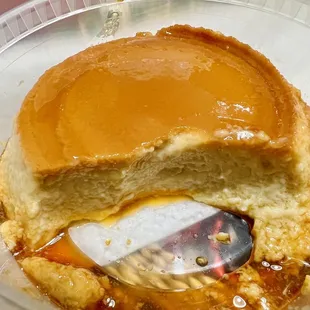 Flan to-go