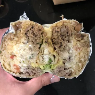 Carne Asada Burrito