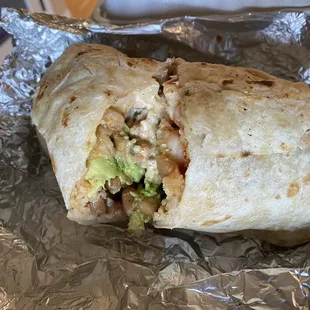 Prawn Burrito
