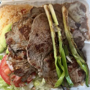 Carne Asada Plate