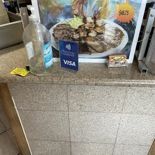 a sign for a restaurant