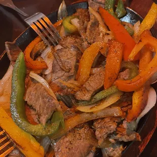 Beef Fajitas