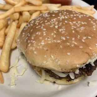 Kids cheeseburger