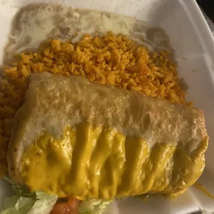 Chimichanga Dinner