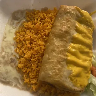Chimichanga Dinner