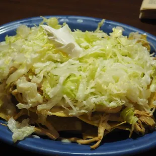lunch nachos chicken