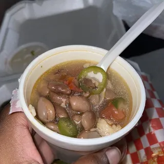 Cup of Ranchero Beans
