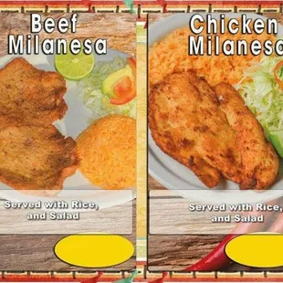 chicken wings and fried chicken