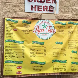 Menu?