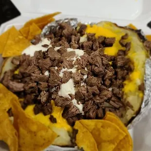 Papa con Fajita