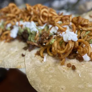 campechana burrito plus curly fries