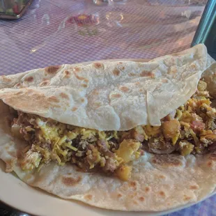 Breakfast Burritos