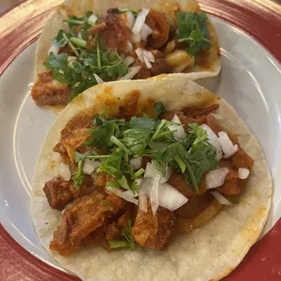 Chicharron tacos