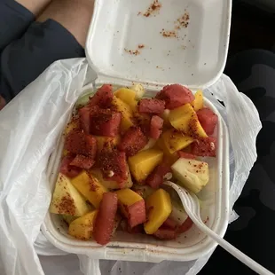 Pico de Gallo/ fresh fruit