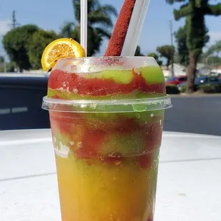 Chamango con Nieve de Limon