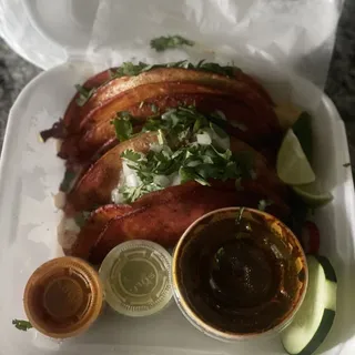 Red Quesa-Birria And Soup