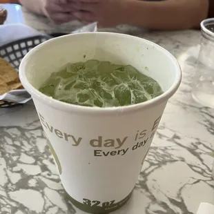 Cucumber agua fresca