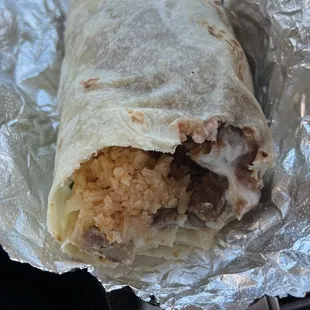 Asada Súper Burrito