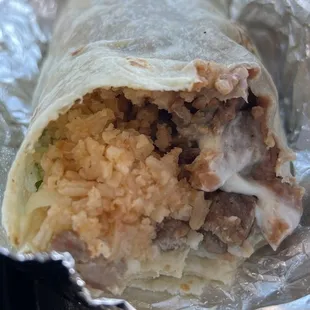 Carne Asada Súper Burrito