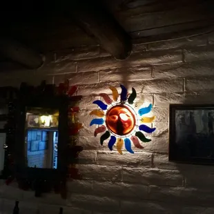 Dining room decorative accent.