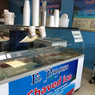 an ice cream shop