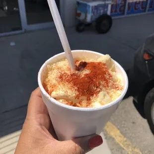 Elote con chile