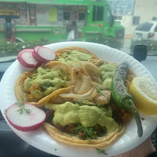a plate of food