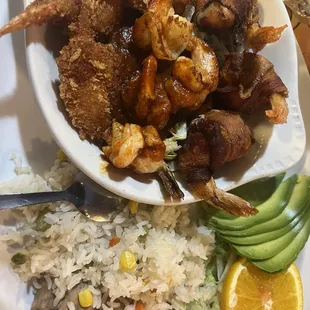 Shrimp combo
