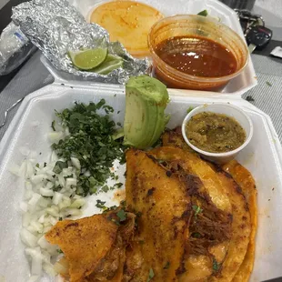 Birria tacos!