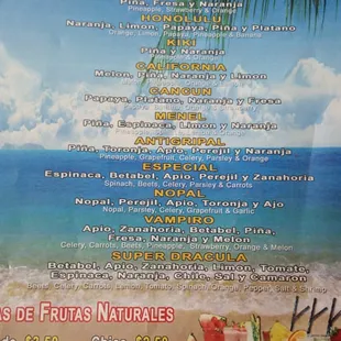 The drinks! I had the "Honolulu"and it was delicious!