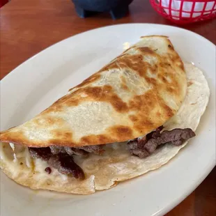 Grilled Steak Quesadilla