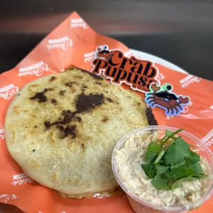 Maryland Crab Pupusa