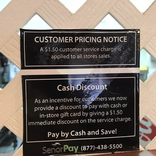 This is ridiculous, merely for using a debit card. To top it off it is also in small writing.