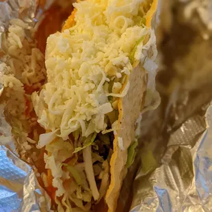 Beef taco